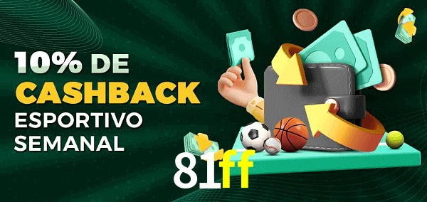 10% de bônus de cashback na 81ff